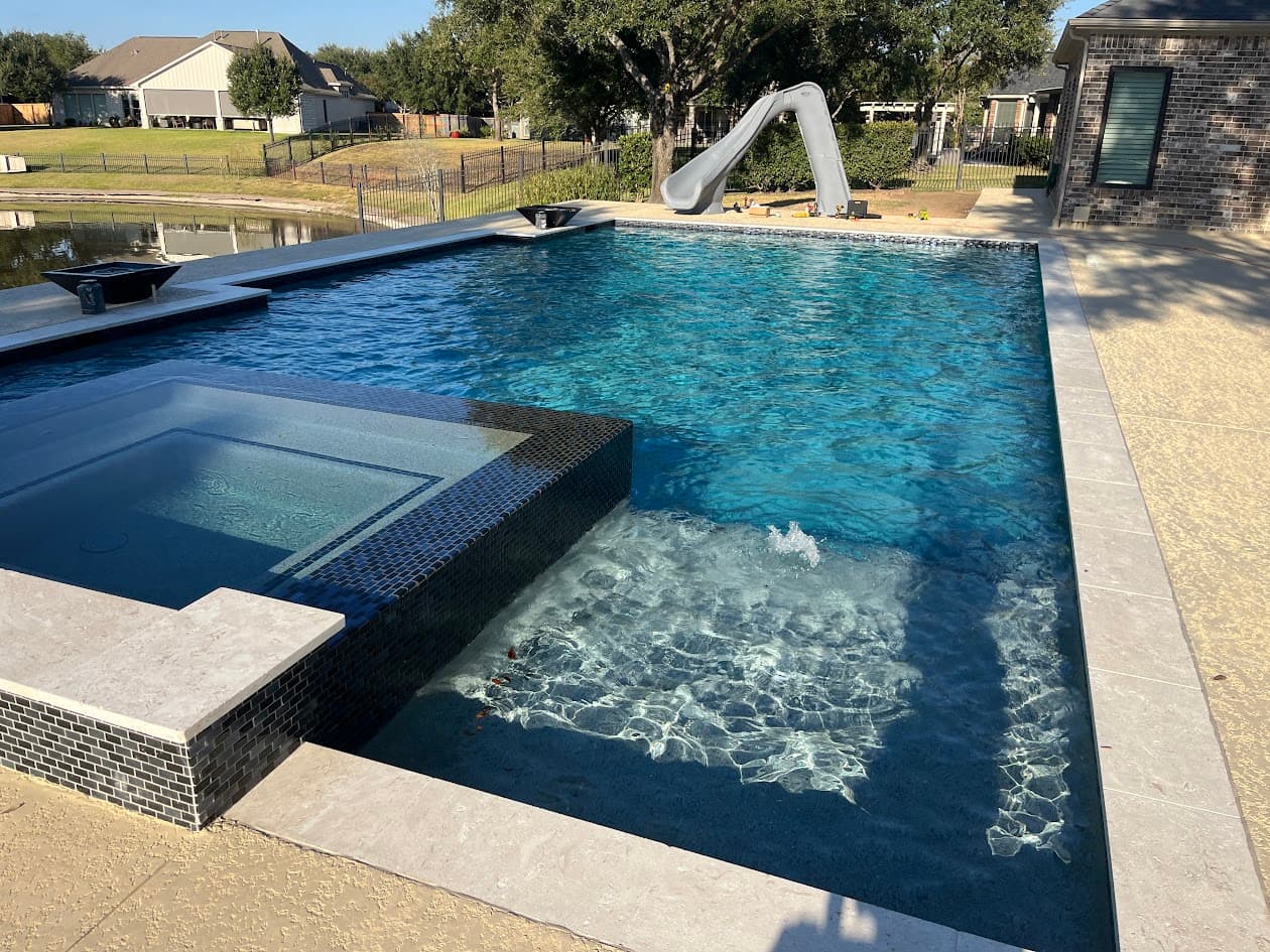 Pool demolition and new panoramic pool design, Katy TX